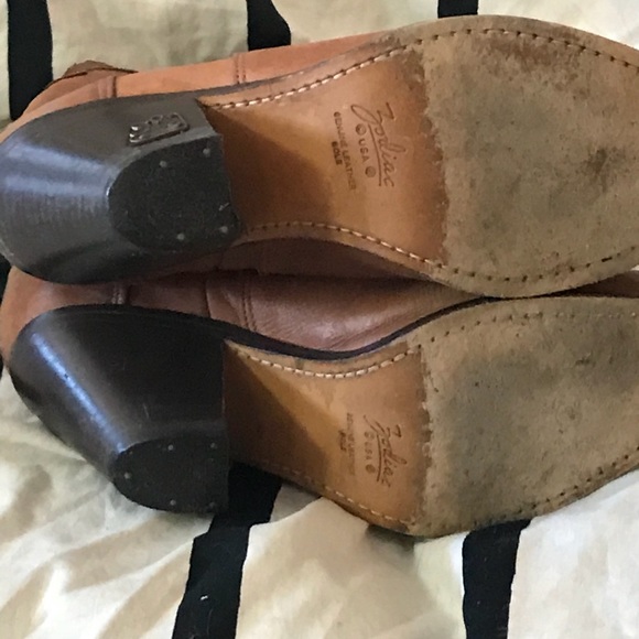 Zodiac 614071 Heart Cowboy Boots anklet size 8 - Picture 3 of 4